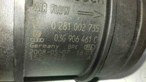 Foto 2ª: Caudalimetro Volkswagen Tiguan COUNTRY 140CV 103KW [CBAB] (2008)