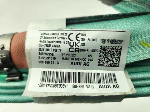 Foto 2ª: Airbag Cortina Delantero Izquierdo Audi Q5 45 TFSI QUATTRO S LINE 265CV 195KW [DRYA] (2024)