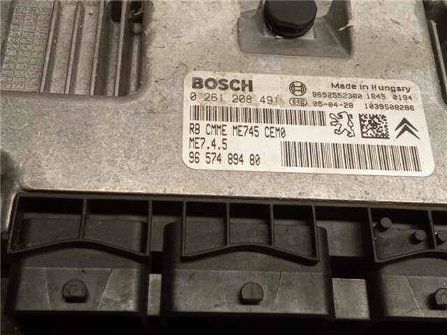 Foto 2ª: Centralita Motor ECU Citroen C4 1.6 COLLECTION [1.6 LTR. - 80 KW 16V CAT (NFU - TU5JP4)] [NFU (TU5JP4)]