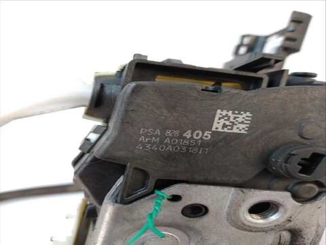 Foto 2ª: Cerradura Puerta Delantera Izquierda Peugeot Partner 1.6 HDI - BLUEHDI 75 (2008)