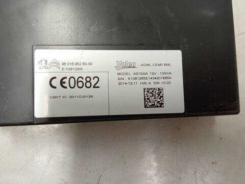 Foto 4ª: Centralita Motor ECU Peugeot 508 2.0 HDI 140CV 103KW [RHF (DW10BTED4),RHA (DW10CTED4)] (2024)