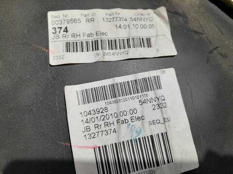 Foto 3ª: Tapizados Cartoneras Opel Insignia 2.0 16V CDTI 160CV [A20DTH] (2008)