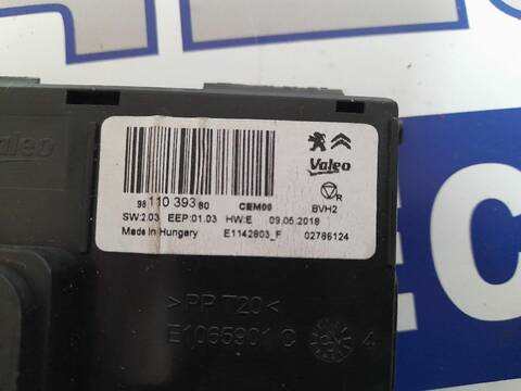 Foto 3ª: Centralita Aire Acondicionado Peugeot Expert 1.6 BLUE-HDI FAP 116CV FURGON [D/ BH01] (2016)
