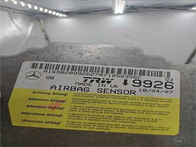 Foto 2ª: Centralita Airbag Mercedes Clase A 140 2.0 A 180 CDI (169.007) [2.0 LTR. - 80 KW CDI CAT]