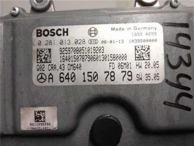Foto 3ª: Centralita Motor ECU Mercedes Clase B 150 2.0 200 CDI (245.208) [2.0 LTR. - 103 KW CDI CAT] [OM 640.941]