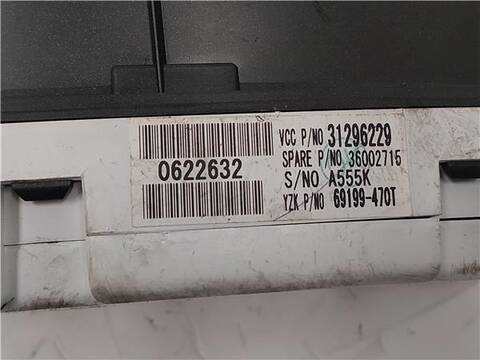Foto 3ª: Cuadro de Instrumentos Volvo V50 1.6 D DRIVE KINETIC 114CV 84KW FAMILIAR [D 41 62T] (2012)