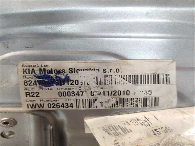 Foto 3ª: Elevalunas Eléctrico Delantero Izquierdo Kia Sportage 1.7 CRDI (2009)