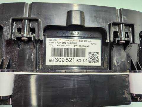 Foto 3ª: Cuadro de Instrumentos Citroen Berlingo SHINE M 131CV 96KW [YH01] (2020)