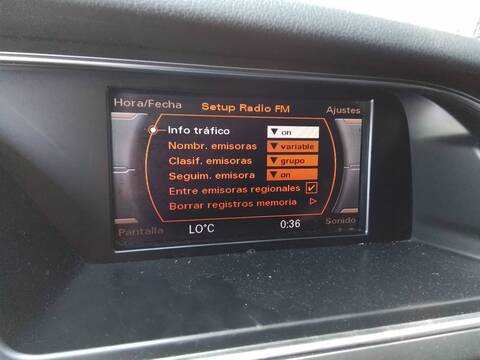 Foto 4ª: Pantalla Multifuncion Audi A4 2.0 16V TDI CLEAN DIESEL 150CV 110KW [CJCD] (2014)