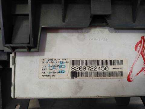 Foto 4ª: Pantalla Multifuncion Renault Megane CONFORT AUTHENTIQUE BERLINA 86CV 63KW II BERLINA 5P [K9K G7] (2008)