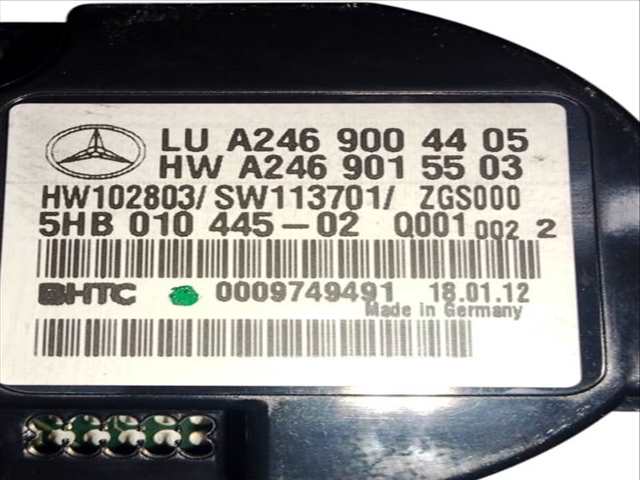 Mando Climatizador Mercedes Clase B 150 B 180 CDI 246.200)