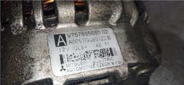 Foto 1ª: Alternador Peugeot 207 1.4 CONFORT [1.4 LTR. - 70 KW 16V VTI CAT (8FS - EP3)] [8FS (EP3)]
