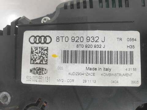 Foto 3ª: Cuadro de Instrumentos Audi A5 2.0 TDI 110KW) (2011)