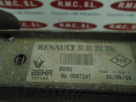Foto 2ª: Intercooler Renault Clio 1.5 DCI DIESEL 82CV 60KW [K9K B7] (2003)
