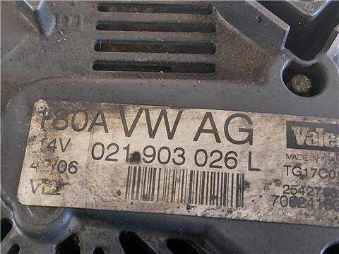 Foto 3ª: Alternador Volkswagen Passat 2.0 TDI BERLINA 170CV 125KW [BMR] (2006)