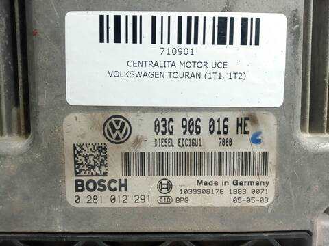 Foto 2ª: Centralita Motor ECU Volkswagen Touran 1.9 TDI 100CV 74KW [AVQ] (2004)