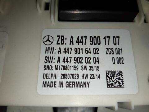 Foto 2ª: Caja Reles Fusibles Mercedes Vito 2.1 CDI CAT 163CV 120KW