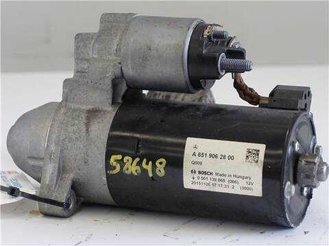 Foto 2ª: Motor de Arranque Mercedes Clase E 180 2.1 E 220 BLUETEC 212.201) 177CV 130KW FAMILIAR [OM 651.924] (2016)