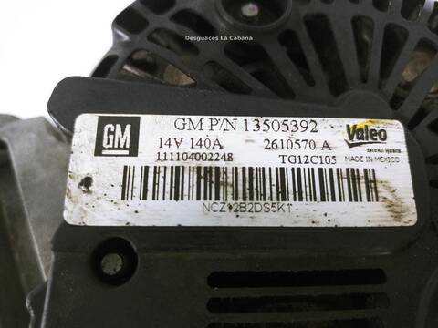 Foto 2ª: Alternador Chevrolet Aveo 1.3 D [LSF] (2011)