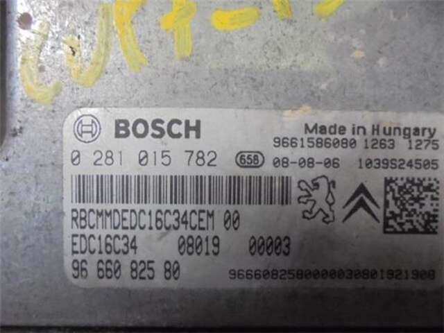Foto 2ª: Centralita Motor ECU Citroen Nemo 1.4HDI [8HS]
