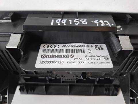 Mando Climatizador Audi A3 1.6 TDI AMBIENTE 105CV