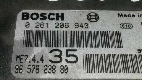 Foto 3ª: Centralita Motor ECU Peugeot 307 1.6 16V CAT 109CV 80KW [NFU] (2005)
