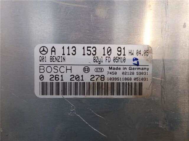 Foto 2ª: Centralita Motor ECU Mercedes Clase SL 500 5.0 G V8 24V ROADSTER (R230) 230.475 225KW [113961]