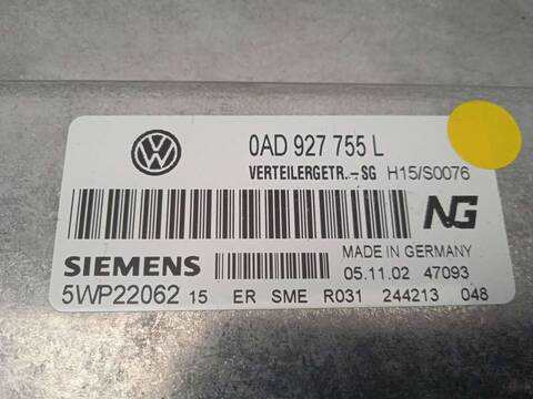 Foto 3ª: Centralita Cambio Automatico Volkswagen Touareg 3.2 V6 24V 220CV 162KW [AZZ] (2003)