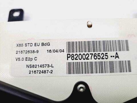 Foto 4ª: Cuadro de Instrumentos Renault Clio AUTHENTIQUE 75CV 55KW [D4F 7] (2004)