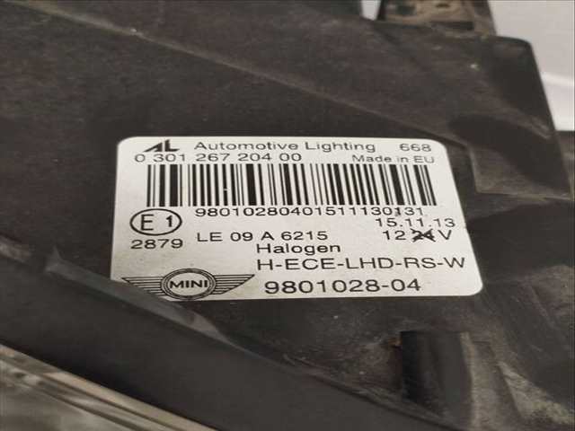 Foto 2ª: Faro Derecho Mini Countryman ONE D 90CV 66KW [N47C16A] (2014)