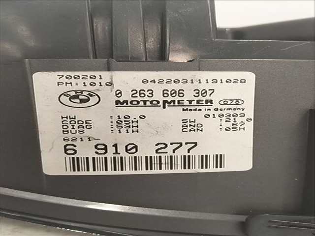 Foto 3ª: Cuadro de Instrumentos Bmw Serie 3 315 320D 2 16V DIESEL CAT 136CV [M47D20] (1998)