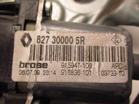 Foto 3ª: Elevalunas Manual Trasero Derecho Renault Scenic M9R610 (2009)