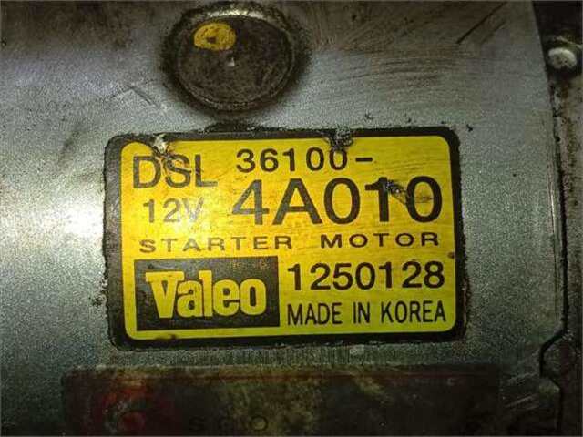 Motor de Arranque Kia Sorento 2.5 CRDI VGT EX1 [2.5 LTR. - 103 KW CRDI CAT]