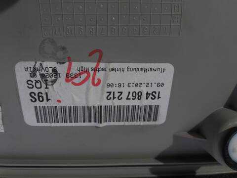 Foto 2ª: Tapizados Cartoneras Seat Mii 1.0 60CV 44KW [G/ CHY] (2014)