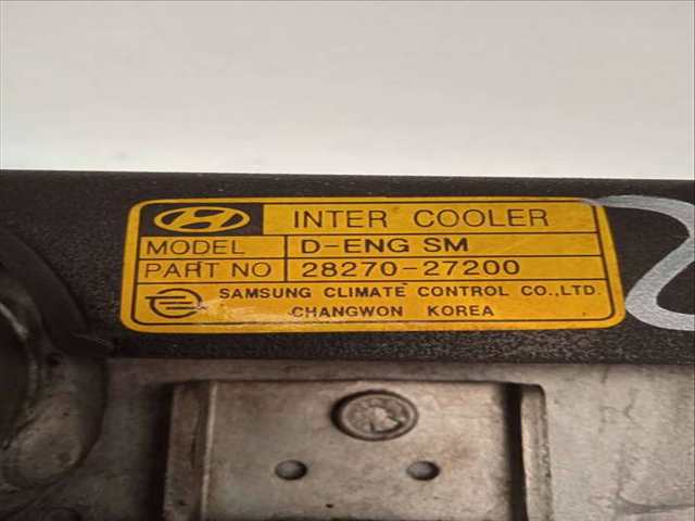 Foto 2ª: Intercooler Hyundai Santa Fe 2.0 CRDI CAT 125CV 92KW (2002)