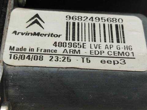 Foto 2ª: Elevalunas Eléctrico Delantero Izquierdo Citroen C4 AVATAR PICASSO 136CV 100KW [RHJ] (2008)