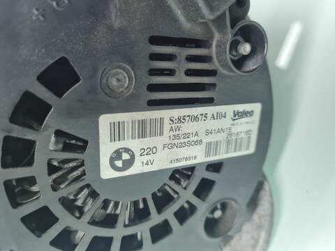 Foto 3ª: Alternador Bmw Serie 4 418 435D XDRIVE M SPORT COUPE 313CV 230KW [N57D30B] (2015)