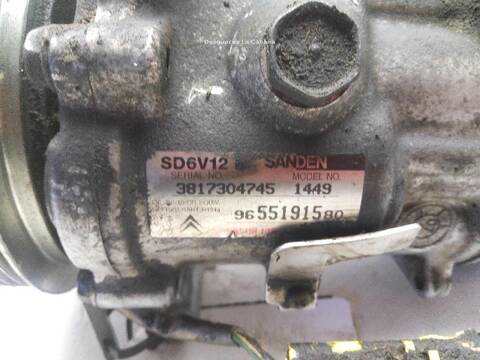 Foto 3ª: Compresor Aire Acondicionado Citroen Xsara 1.6 16V [NFU (TU5JP4)] (1999)