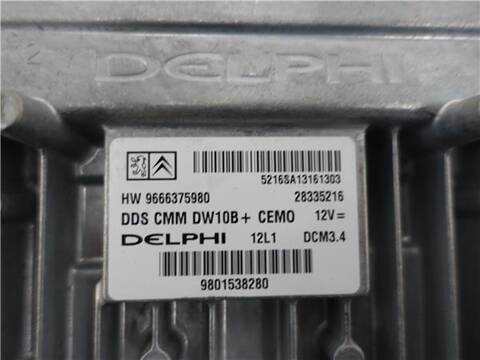 Foto 2ª: Centralita Motor ECU Citroen C5 2.0 BUSINESS BERLINA 140CV 103KW [RH01] (2012)