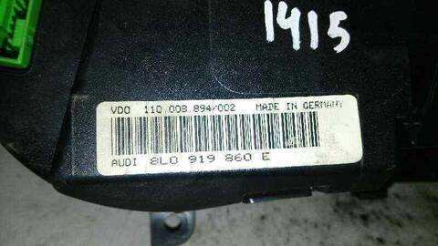 Foto 3ª: Cuadro de Instrumentos Audi A3 1.8 AMBIENTE 125CV 92KW [AGN] (1998)