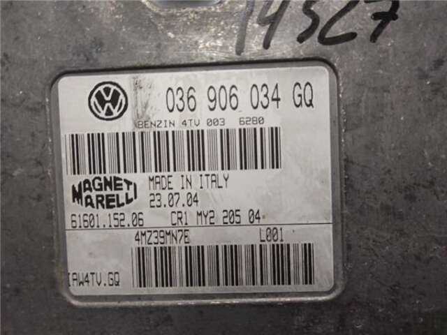 Foto 3ª: Centralita Motor ECU Volkswagen Polo 1.4 16V [BKY]