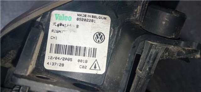 Foto 2ª: Faro Antiniebla Delantero Derecho Volkswagen Touareg 2.5 TDI R5 [2.5 LTR. - 128 KW TDI] [BAC]