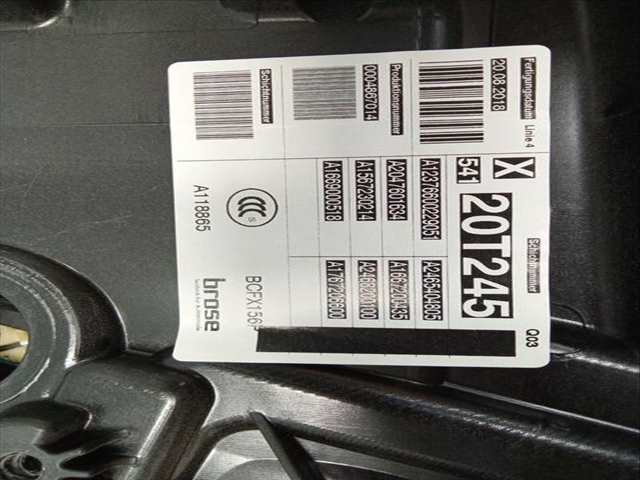 Foto 3ª: Elevalunas Eléctrico Delantero Derecho Mercedes Clase G 230 GLA 200 CDI - D CDI CAT 136CV 100KW [651930] (2019)