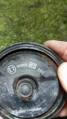 Foto 2ª: Claxon Opel Frontera 2.8 TD A [4JB1] (1996)