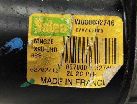 Foto 4ª: Motor Limpia Delantero Renault Clio 1.5 DCI 90CV 66KW [K9K B6] (2012)