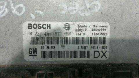 Foto 3ª: Centralita Motor ECU Opel Astra BERLINA (1991)