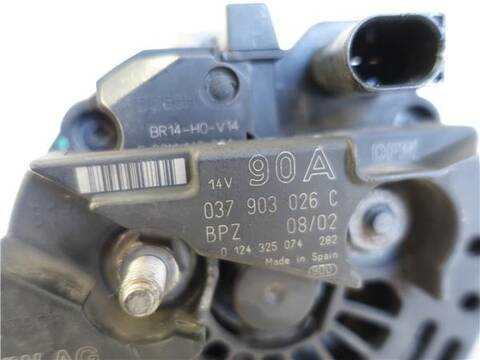 Foto 3ª: Alternador Audi A2 1.4 STYLE 75CV 55KW [AUA] (2002)