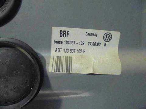 Foto 2ª: Elevalunas Eléctrico Delantero Derecho Volkswagen Golf 1.9 TDI BERLINA 110CV 81KW [AHF] (1999)