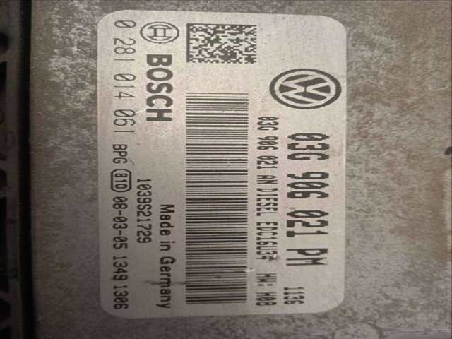 Foto 3ª: Centralita Motor ECU Volkswagen Golf 1.9 TDI BERLINA 105CV 77KW [BXE] (2008)