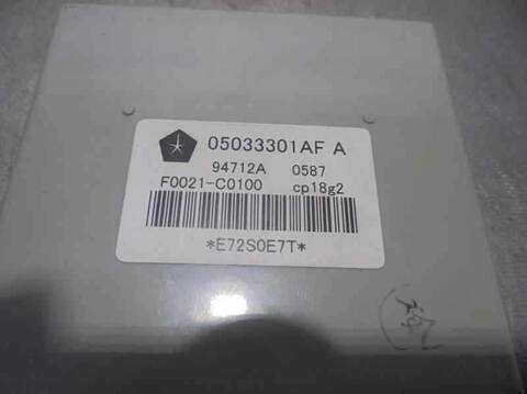 Foto 2ª: Centralita Motor ECU Jeep Compass LIMITED 140CV 103KW [BYL + SERIAL] (2007)